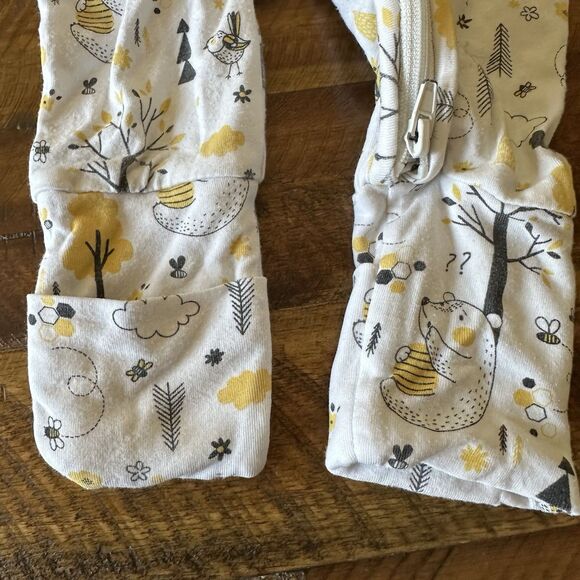 The Original Pajama Zipsuit Size 6-12 Months Organic Bamboo Zippy Sleeper - Picture 6 of 8